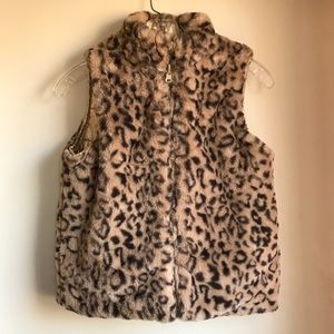 Epic Threads Reversible Faux Fur Puffer Jacket